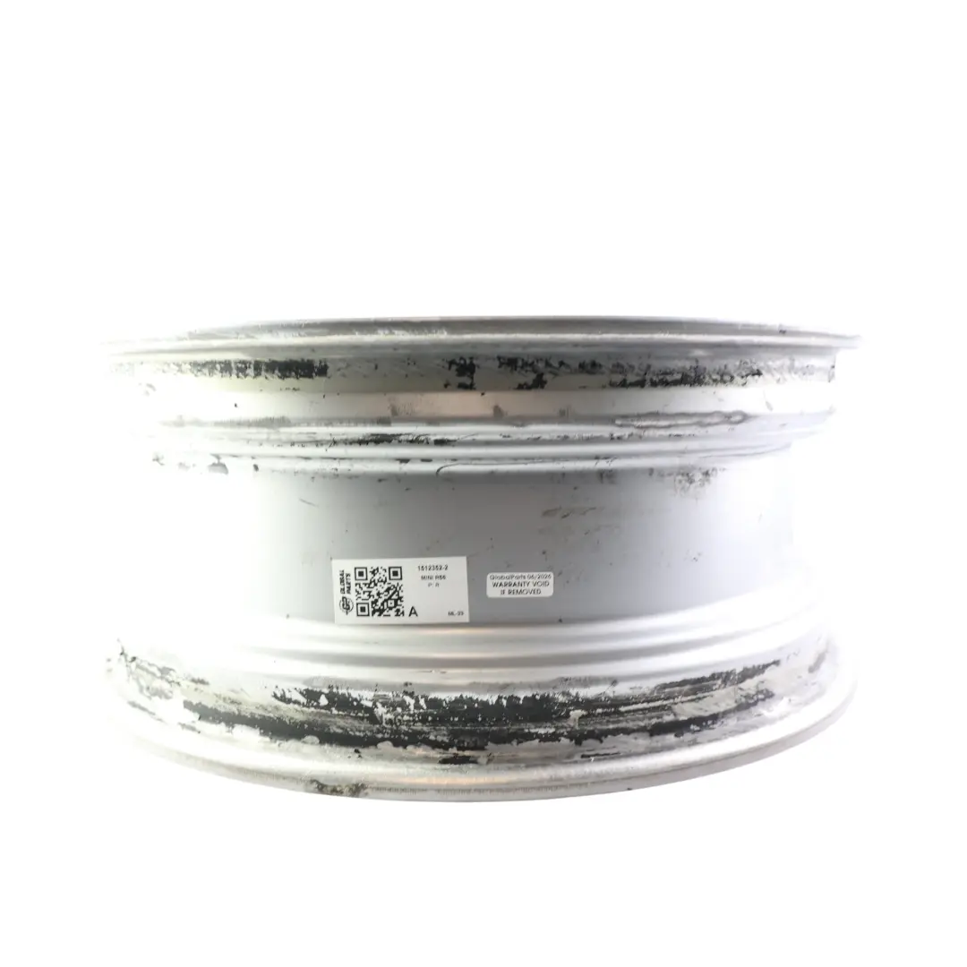 Mini Cooper R50 R55 R56 R57 Argento Cerchio AlluMini o 17" ET: 48 7J Raggio 85 - SKU 1512352-2 - Numero di parte 1512352