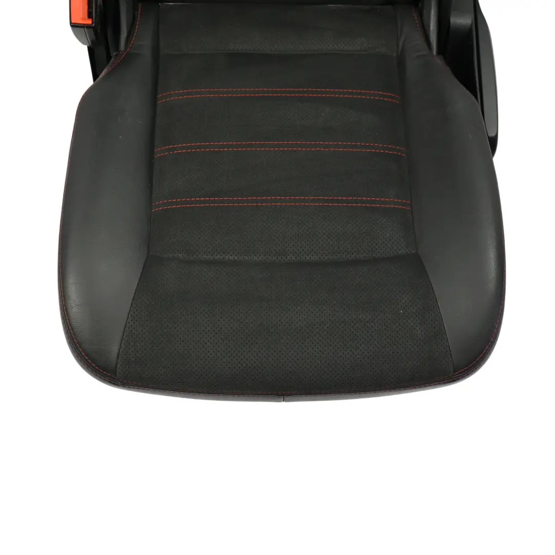Ford S-Max Mk1 Rear Seat Left N/S Seat 2nd Row Black Red Leather Alcantara - SKU 1679366-1 - Part number 1679366