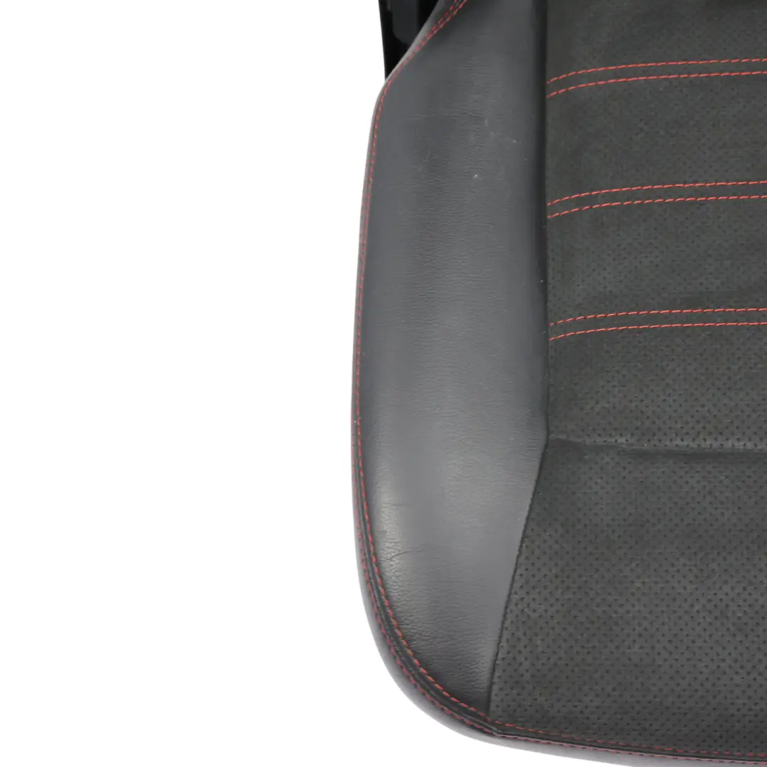 Ford S-Max Mk1 Rear Seat Left N/S Seat 2nd Row Black Red Leather Alcantara - SKU 1679366-1 - Part number 1679366