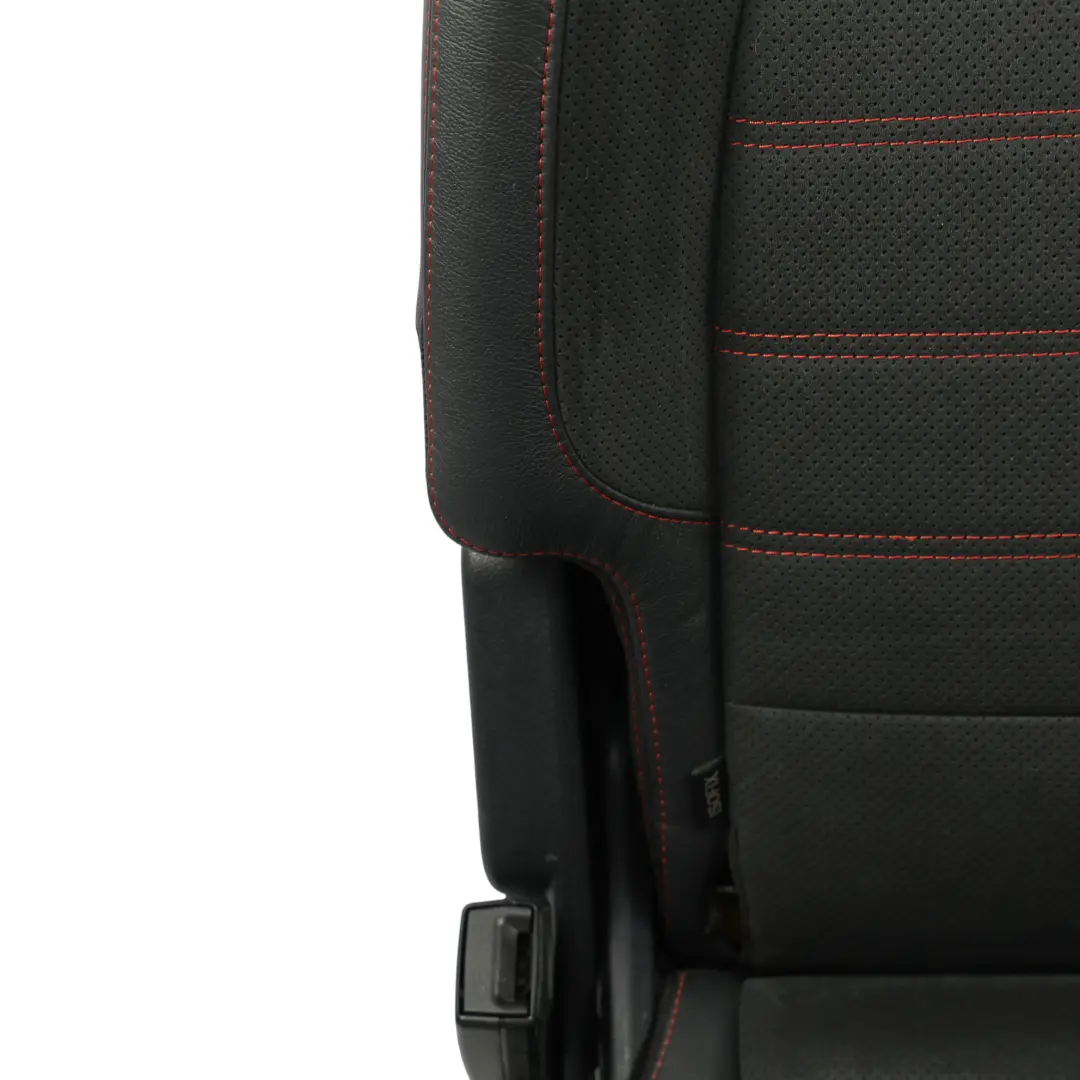 Mk1 Sedile Centrale Posteriore 2ª Fila Pelle Alcantara Nero Rosso per Ford S-Max con numero di parte 1679366 Ford S-Max Mk1 Sedile Centrale Posteriore 2ª Fila Pelle Alcantara Nero Rosso - SKU 1679366-2 - Numero di parte 1679366