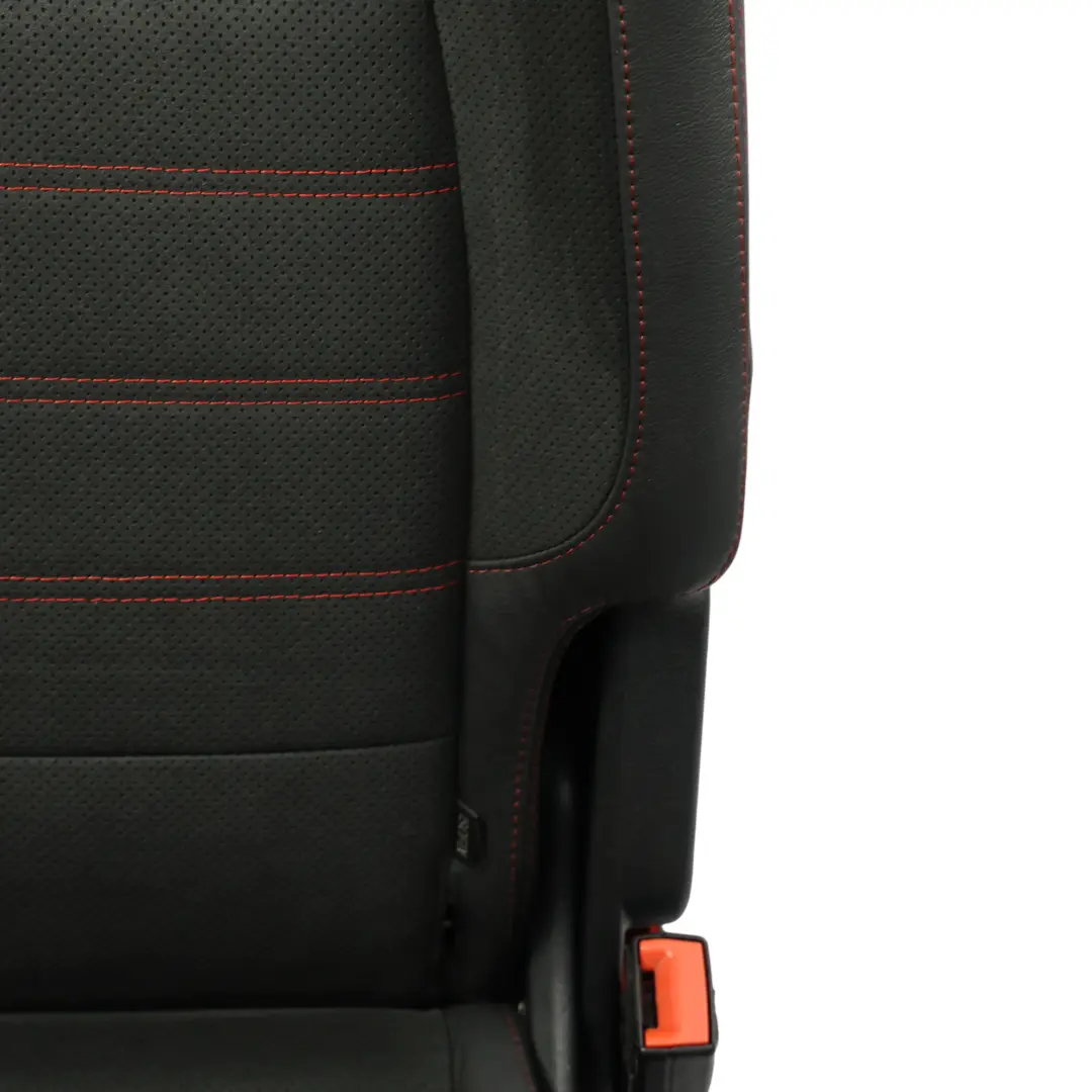 Ford S-Max Mk1 Asiento Trasero Central 2ª Fila Negro Rojo Cuero Alcantara - SKU 1679366-2 - Número de pieza 1679366