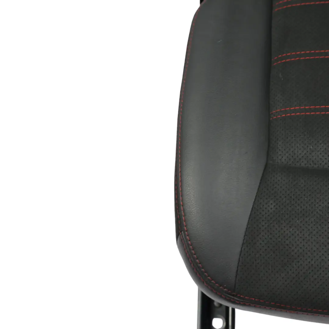 Ford S-Max Mk1 Siège Arrière Central 2ème Rangée Noir Rouge Cuir Alcantara - SKU 1679366-2 - Numéro de pièce 1679366