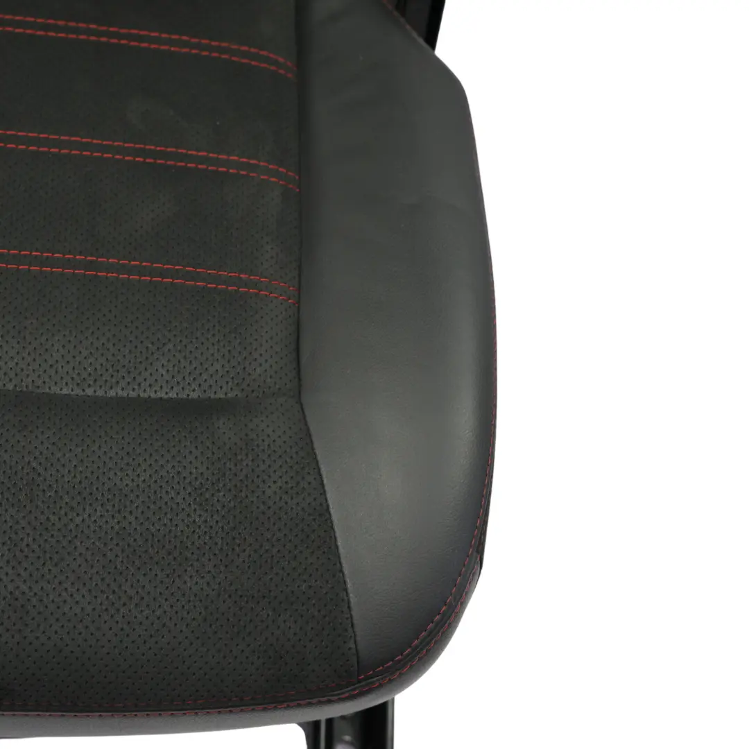Mk1 Rücksitz Zentral Mitte 2. Reihe Schwarz Rot Leder Alcantara für Ford S-Max mit Teilenummer 1679366 Ford S-Max Mk1 Rücksitz Zentral Mitte 2. Reihe Schwarz Rot Leder Alcantara - SKU 1679366-2 - Teilenummer 1679366