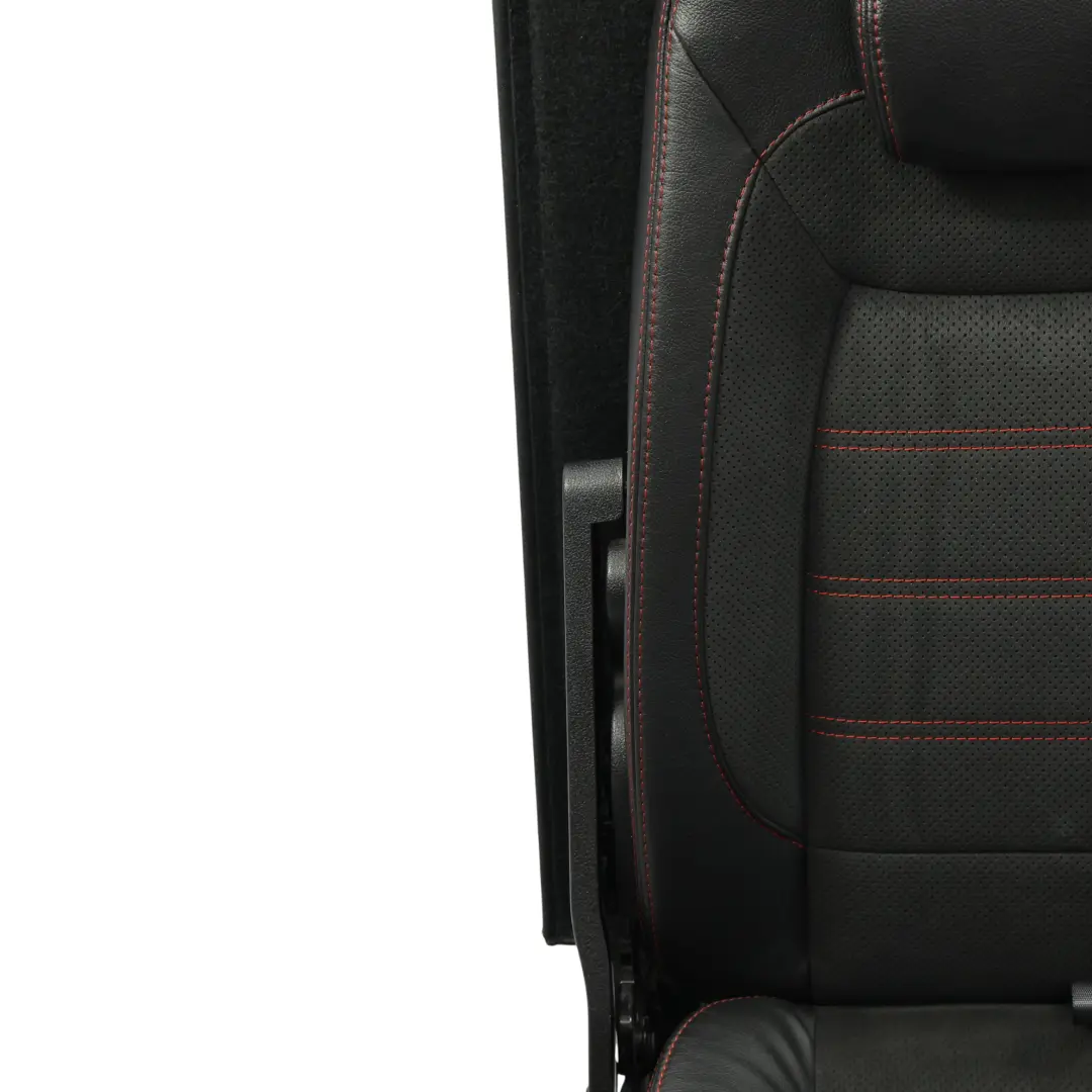 Ford S-Max Mk1 Fotel Tylny Lewy Trzeci Rząd Skóra Alcantara Czarna - SKU 1679763-1 - Numer Części 1679763