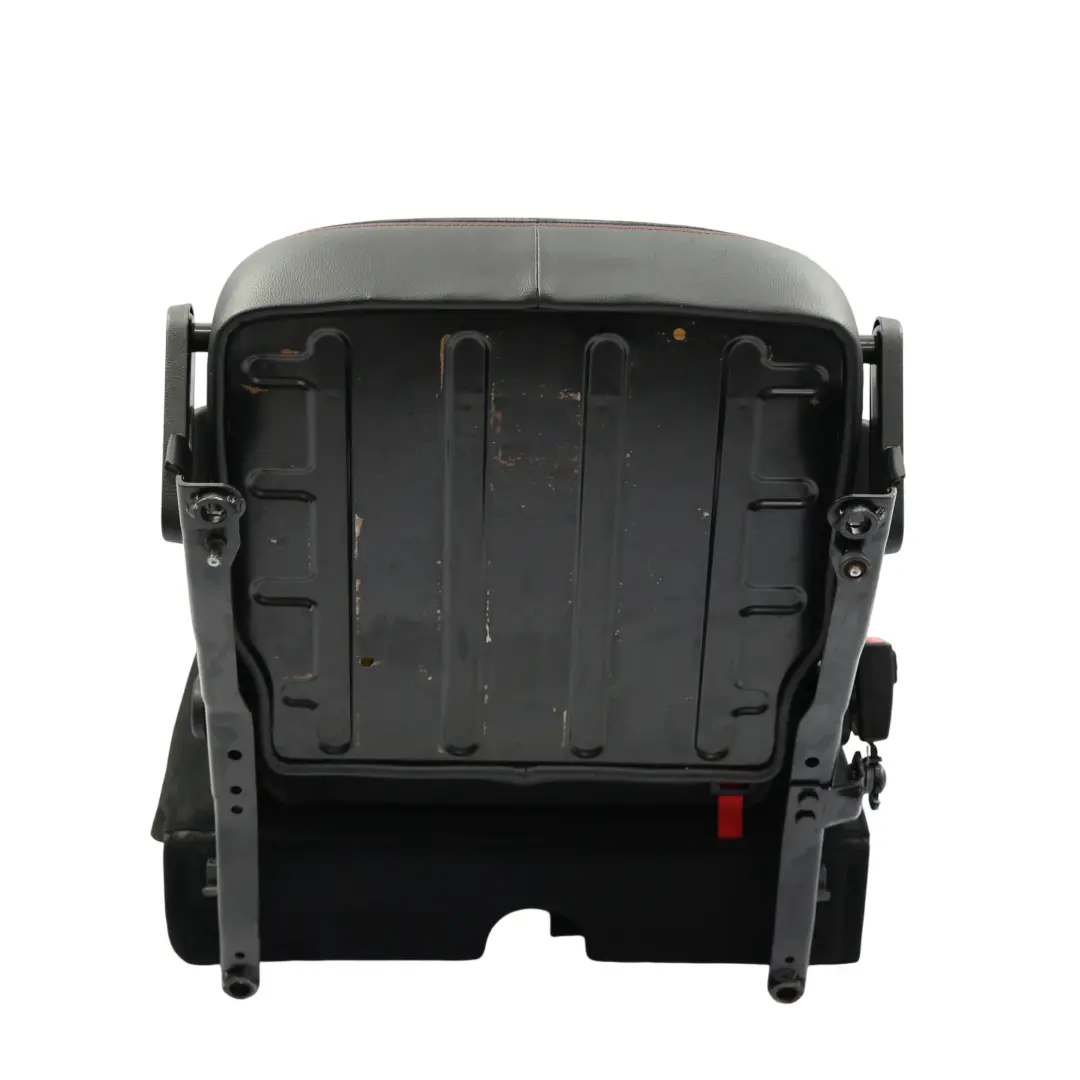Mk1 Rear Seat Right O/S Seat 3rd Row Black Red Leather Alcantara to Ford S-Max with Part number 1679763 Ford S-Max Mk1 Rear Seat Right O/S Seat 3rd Row Black Red Leather Alcantara - SKU 1679763-2 - Part number 1679763