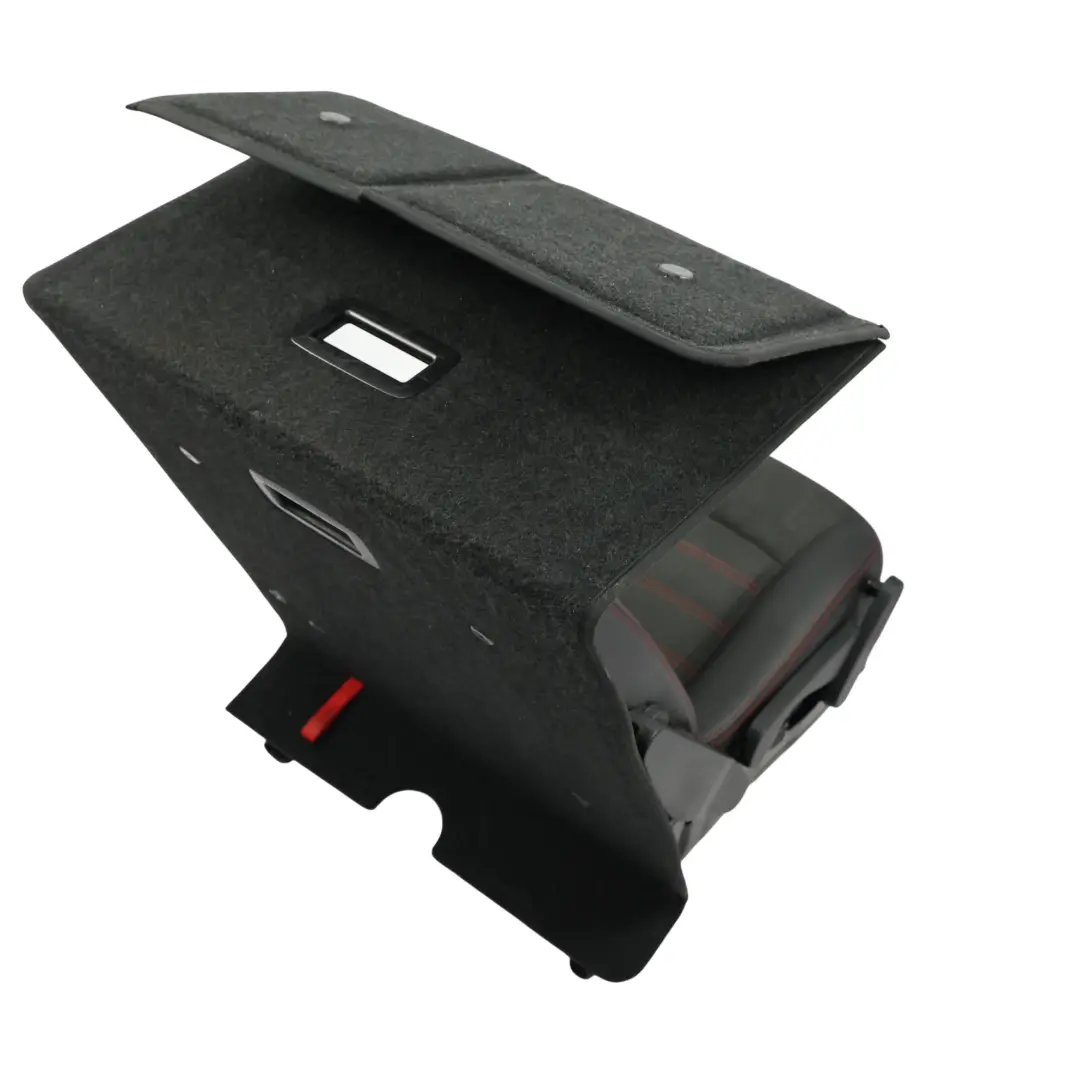 Ford S-Max Mk1 Rear Seat Right O/S Seat 3rd Row Black Red Leather Alcantara - SKU 1679763-2 - Part number 1679763