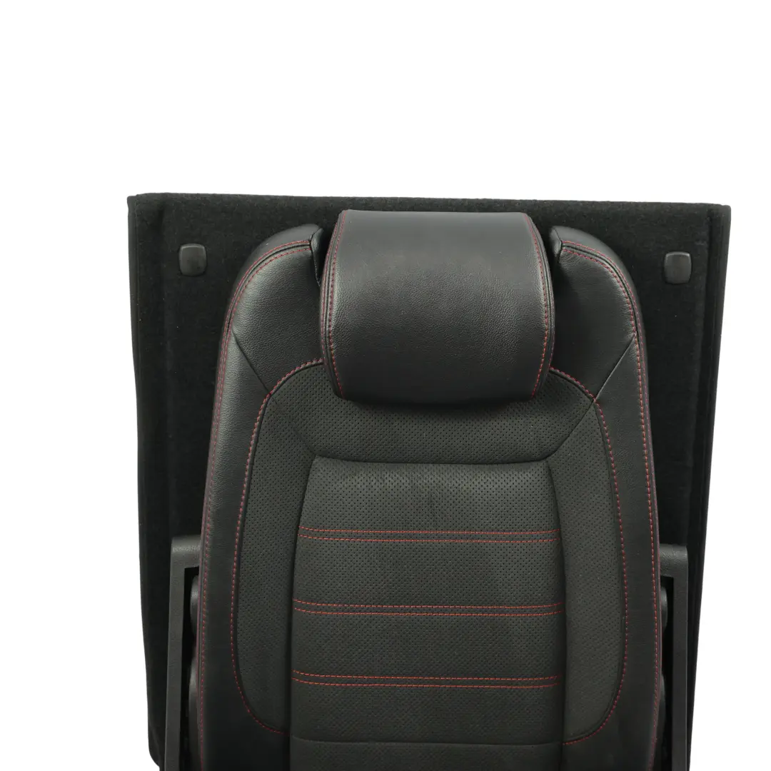 Ford S-Max Mk1 Rear Seat Right O/S Seat 3rd Row Black Red Leather Alcantara - SKU 1679763-2 - Part number 1679763