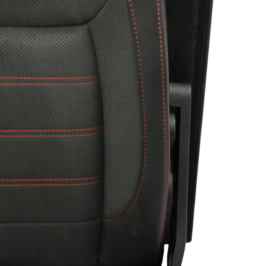 Ford S-Max Mk1 Rear Seat Right O/S Seat 3rd Row Black Red Leather Alcantara - SKU 1679763-2 - Part number 1679763