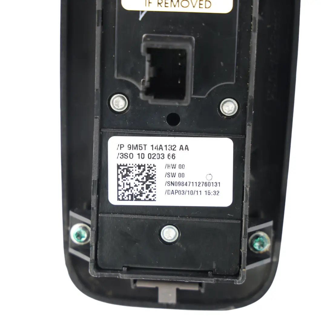 Ford Kuga C394 MK1 Elektrischer Fensterheberschalter Vorne Links 9M5T-14A132-AA - SKU 1683897 - Teilenummer 1683897