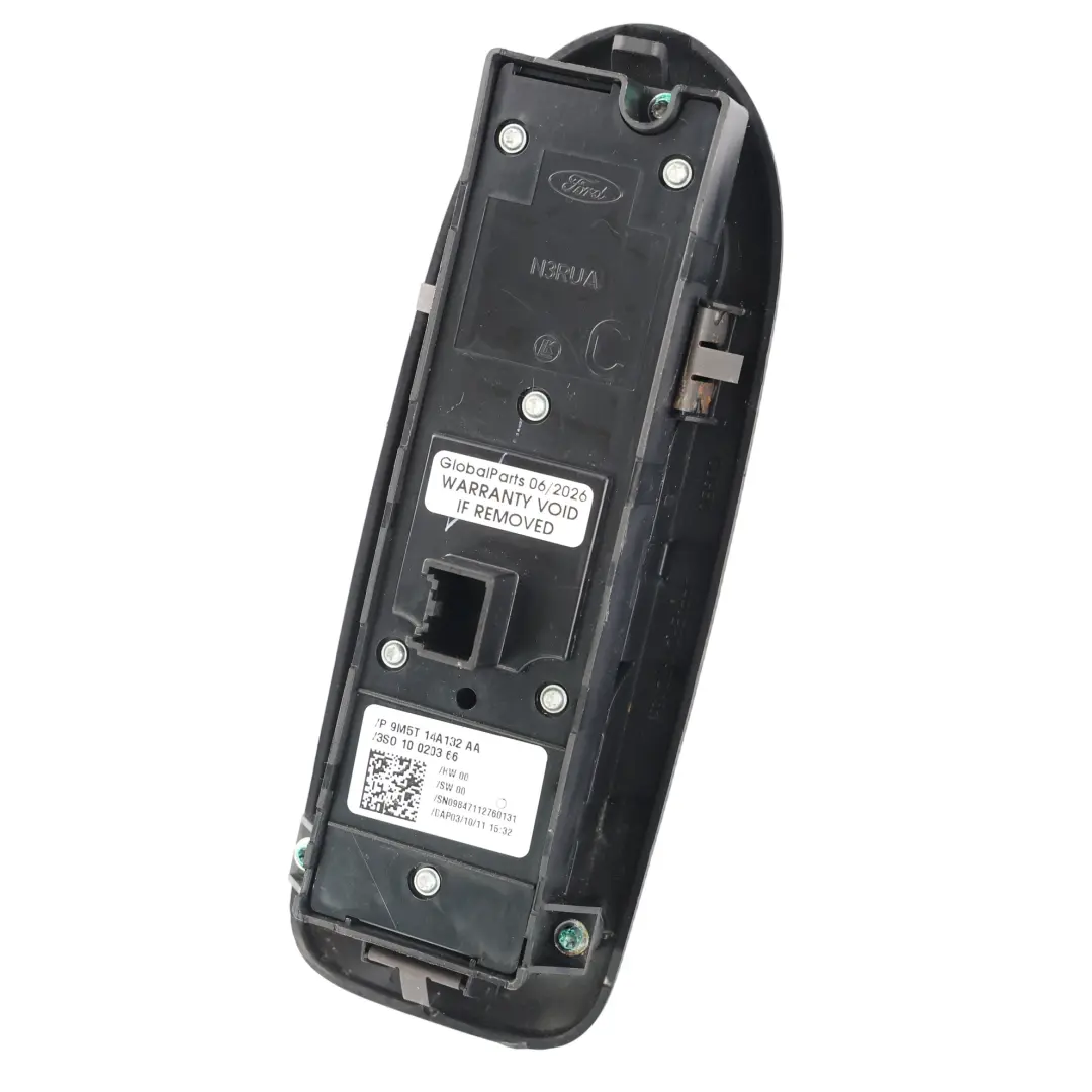 C394 MK1 Elektrischer Fensterheberschalter Vorne Links 9M5T-14A132-AA für Ford Kuga mit Teilenummer 1683897 Ford Kuga C394 MK1 Elektrischer Fensterheberschalter Vorne Links 9M5T-14A132-AA - SKU 1683897 - Teilenummer 1683897