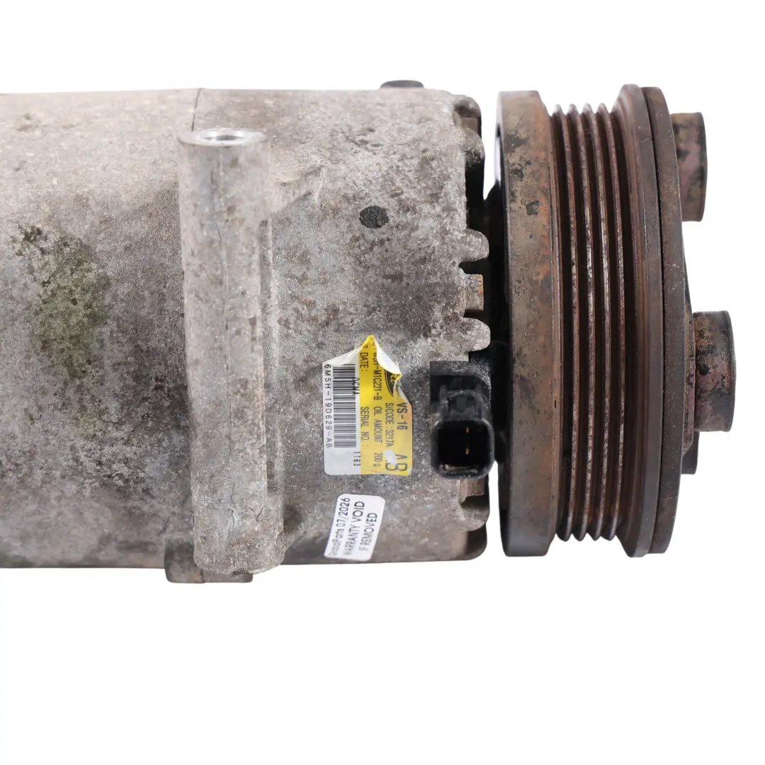 Mk2 Air Conditioning A/C Compressor 2.0 Petrol RM6M5H-19D629-AD to Ford Focus with Part number 1744997 Ford Focus Mk2 Air Conditioning A/C Compressor 2.0 Petrol RM6M5H-19D629-AD - SKU 1744997 - Part number 1744997