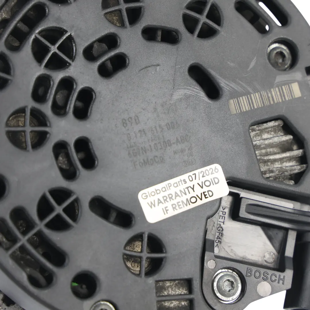 MK5 S-Max Lichtmaschine 2.0 Benzin 150A 6G9N-10300-ABC für Ford Galaxy Mondeo mit Teilenummer 1790382 Ford Galaxy Mondeo MK5 S-Max Lichtmaschine 2.0 Benzin 150A 6G9N-10300-ABC - SKU 1790382 - Teilenummer 1790382