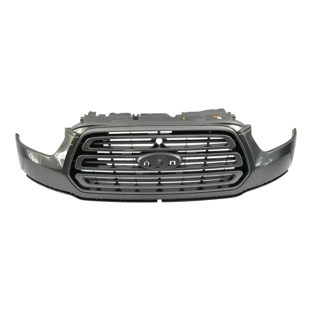 Ford Transit Mk8 Front Bumper Grille Upper Cover Trim Panel Moondust Silver - ZJ - SKU 1857409-MDS - Part number 1857409