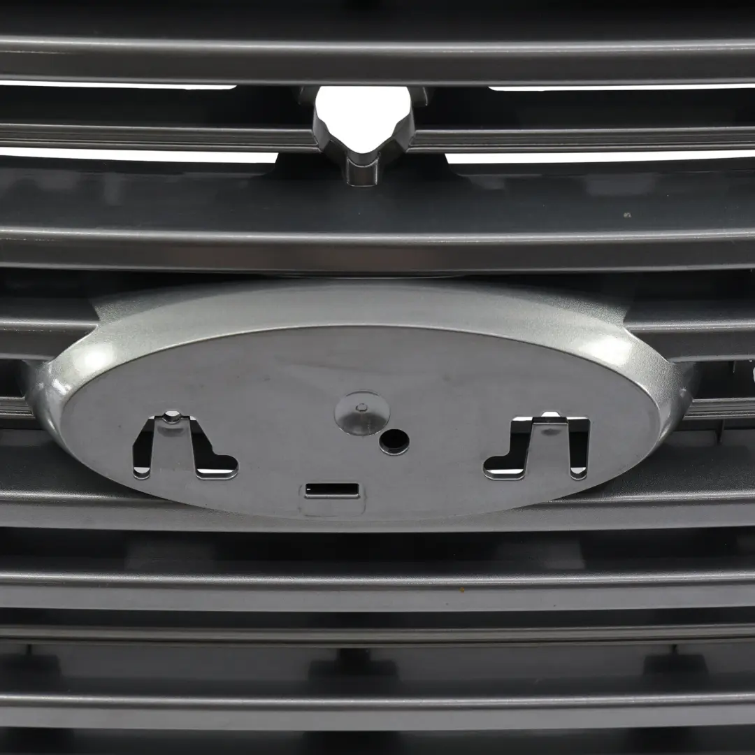 Ford Transit Mk8 Front Bumper Grille Upper Cover Trim Panel Moondust Silver - ZJ - SKU 1857409-MDS - Part number 1857409