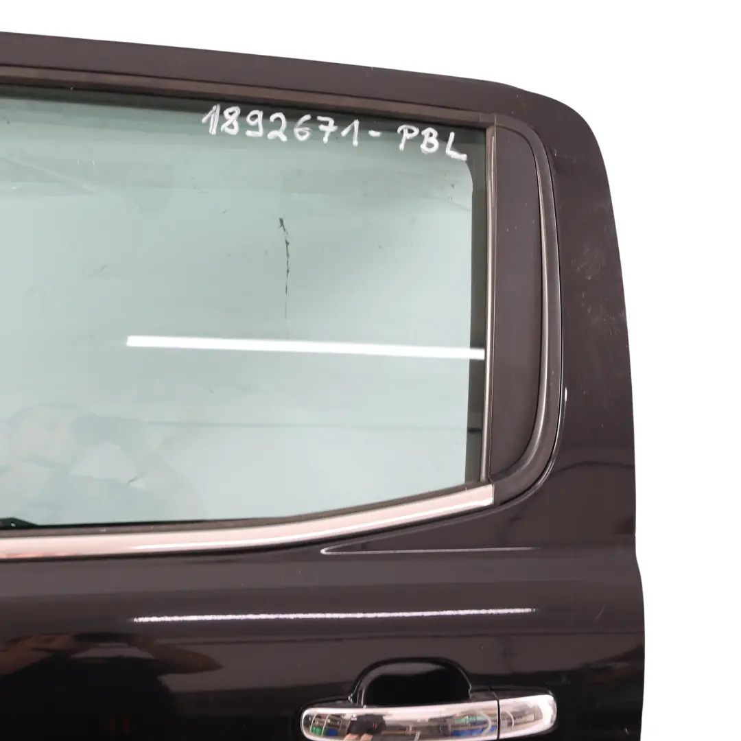Mk6 Door Rear Left N/S Cabin Double Cab Side Door Panther Black - D9 to Ford Ranger with Part number 1892671 Ford Ranger Mk6 Door Rear Left N/S Cabin Double Cab Side Door Panther Black - D9 - SKU 1892671-PBL - Part number 1892671