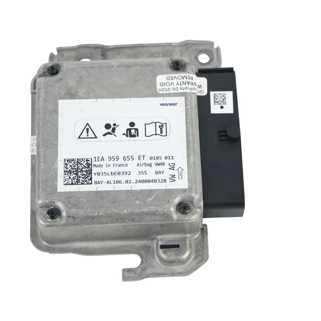 Module Control SRS ECU to Volkswagen Caddy SB Air with Part number 1EA959655ET Volkswagen Caddy SB Air Module Control SRS ECU - SKU 1EA959655ET - Part number 1EA959655ET