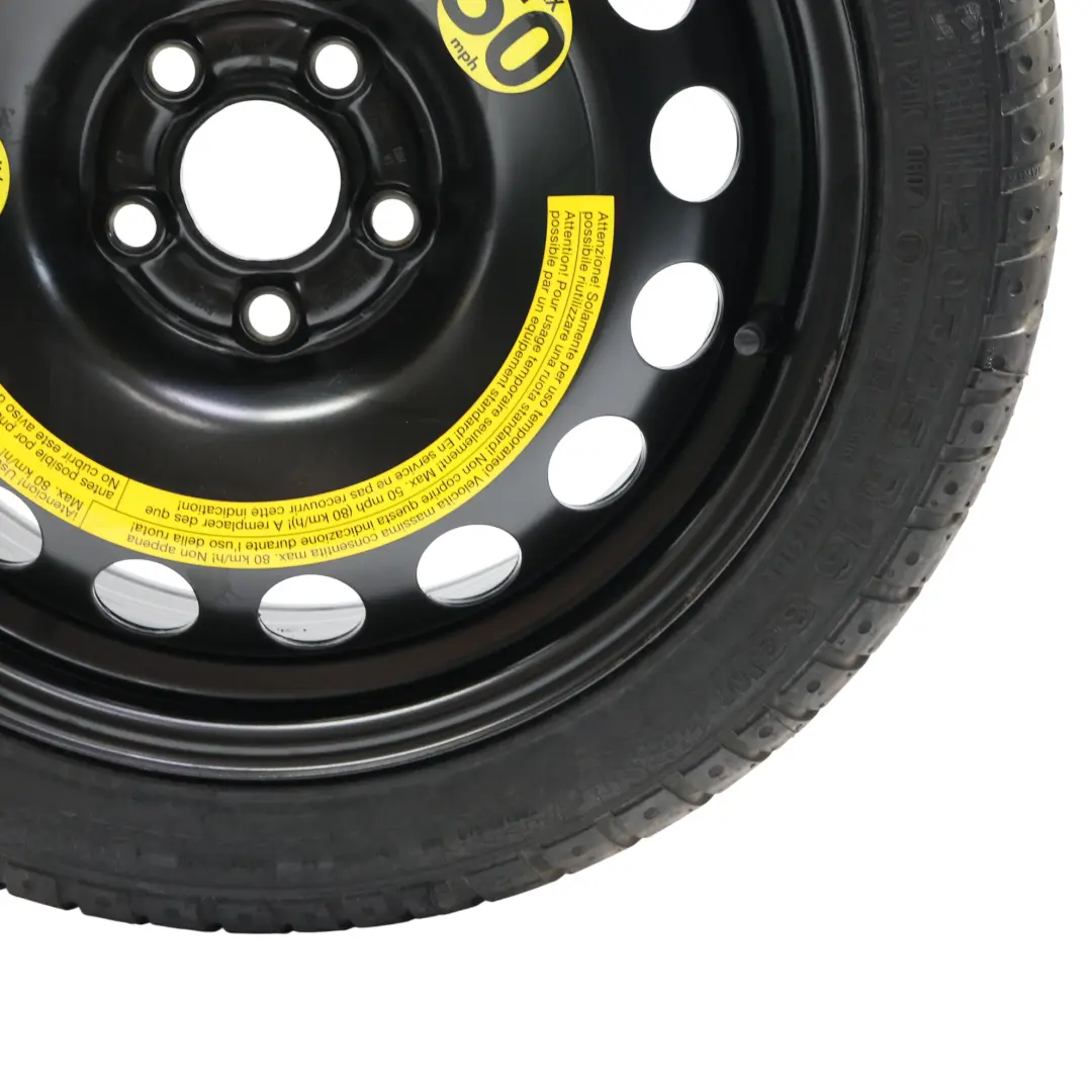 Rueda Repuesto R16 6.5J 205/55 para Volkswagen New Beetle con número de pieza 1J0601027R Volkswagen New Beetle Rueda Repuesto R16 6.5J 205/55 - SKU 1J0601027R-3 - Número de pieza 1J0601027R