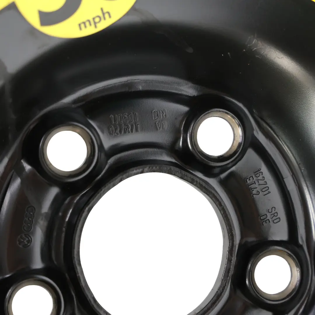 Steel Spare Wheel R16 6.5J 205/55 Continental to Volkswagen New Beetle with Part number 1J0601027R Volkswagen New Beetle Steel Spare Wheel R16 6.5J 205/55 Continental - SKU 1J0601027R-3 - Part number 1J0601027R