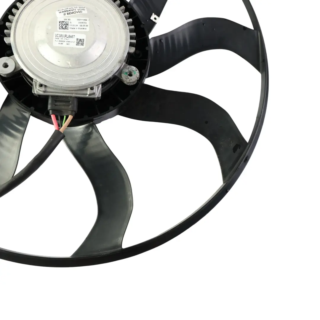 VW Volkswagen Caddy SB Engine Radiator Cooling Fan 2.0 Diesel UC101URL0A07 - SKU 1J0906444 - Part number 1J0906444