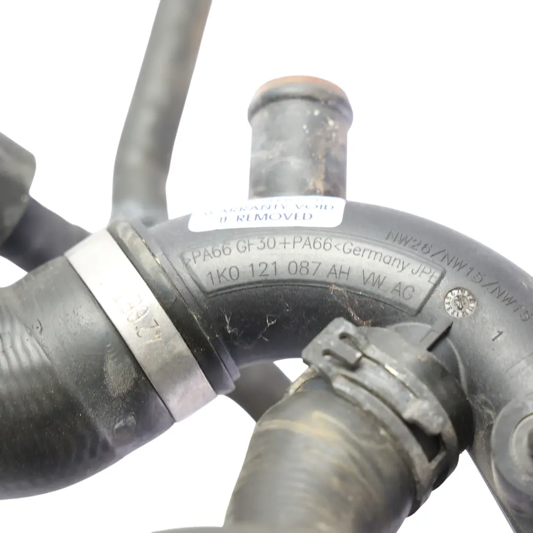 Audi Tt 8j VW Golf 1K Water Hose Cooling Coolant Radiator Pipe Line - SKU 1K0122101KP-1 - Part number 1K0122101KP