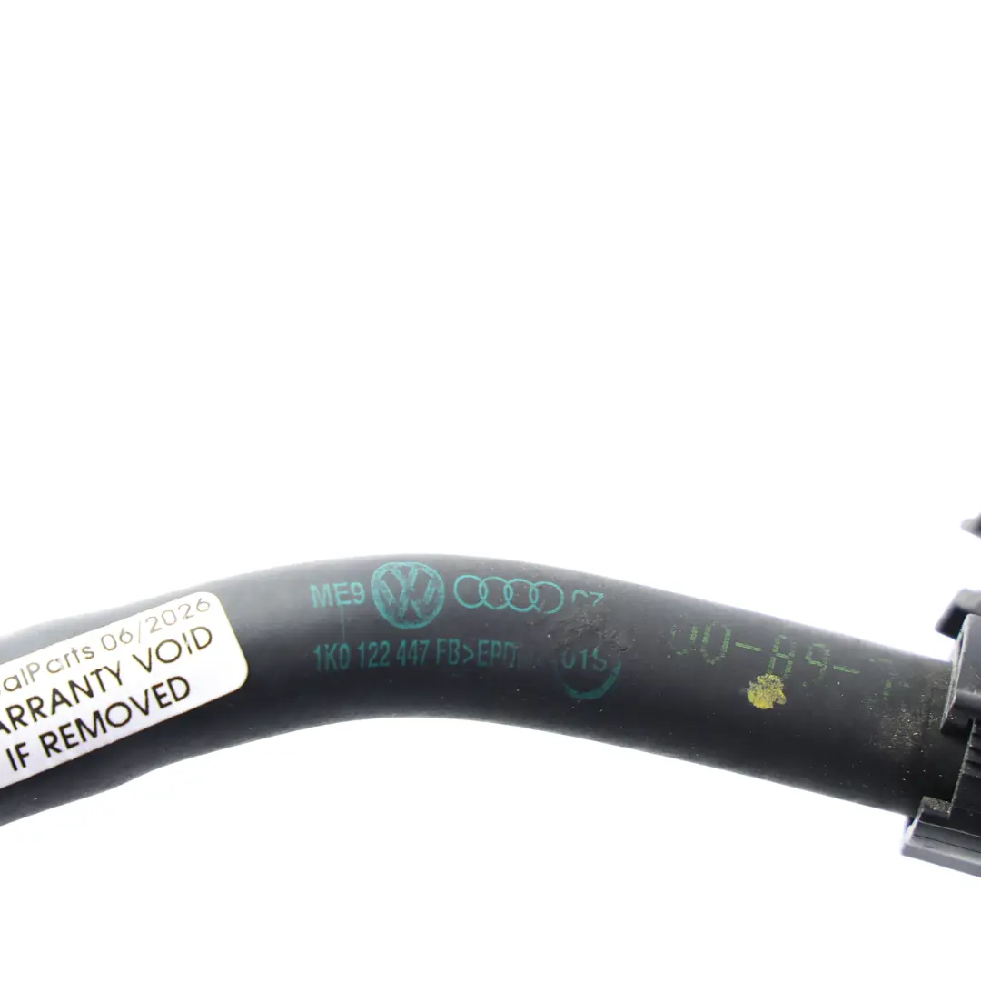 Volkswagen Golf Mk5 Touran Mk1 Durite Eau Radiateur - SKU 1K0122447FB - Numéro de pièce 1K0122447FB