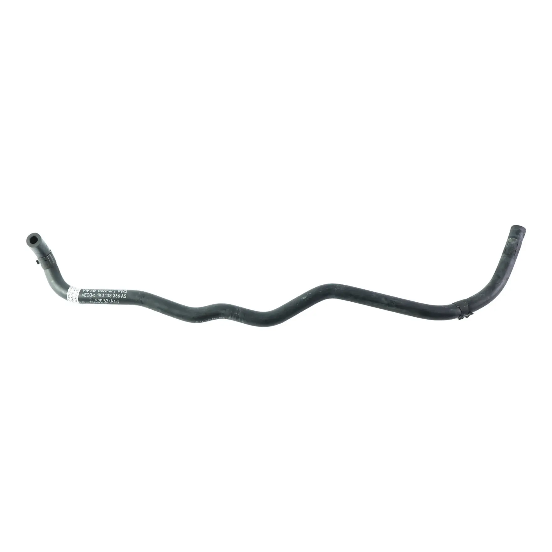Audi A3 8P VW Golf Mk5 Tubo Filtro Carbone 1.6 Benzina 1K0133366AS