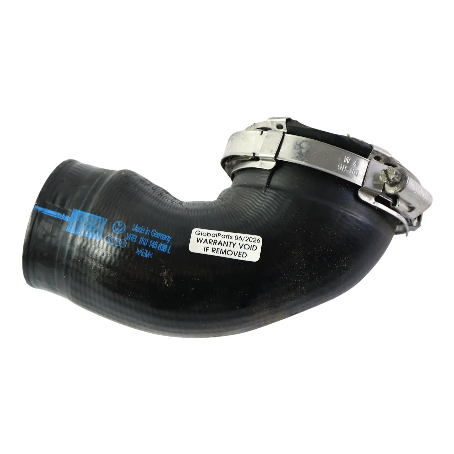 Volkswagen Golf Mk5 Intercooler Turbo Hose Pipe Right O/S 1.4 TSI 1K0145838L