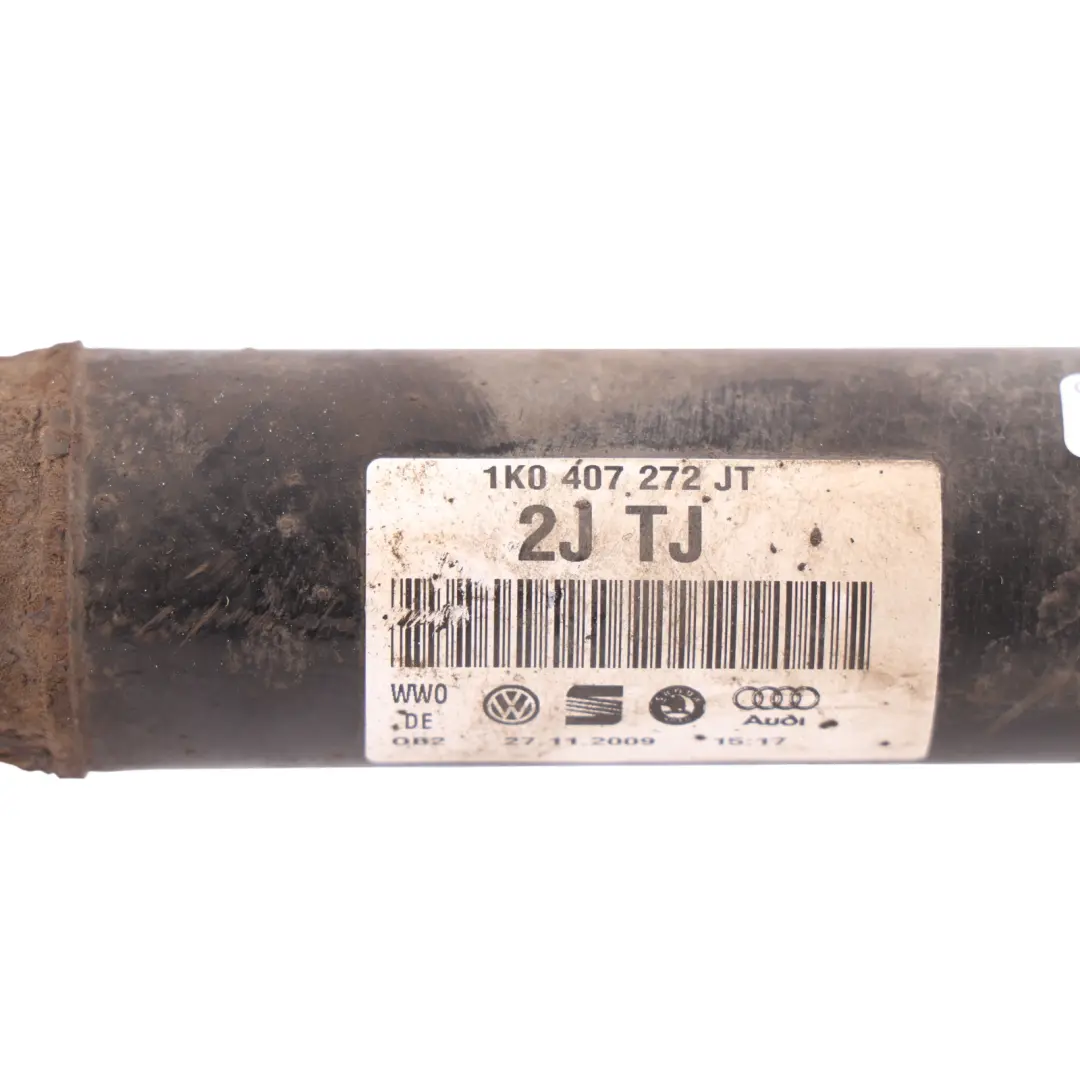 Driveshaft Front Right O/S Drive Shaft 1.6 Petrol Manual to Audi A3 8P with Part number 1K0407272JT Audi A3 8P Driveshaft Front Right O/S Drive Shaft 1.6 Petrol Manual - SKU 1K0407272JT - Part number 1K0407272JT