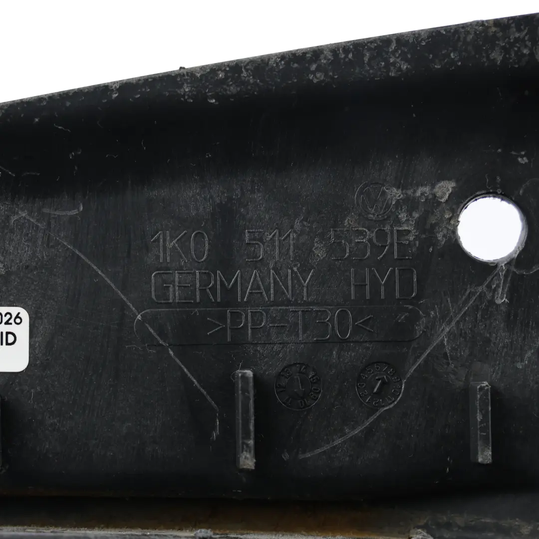 Lewa Osłona Sprężyny Zawieszenia Tylnego do Audi TT 8J o numerze 1K0511539E Audi TT 8J Lewa Osłona Sprężyny Zawieszenia Tylnego - SKU 1K0511539E - Numer Części 1K0511539E