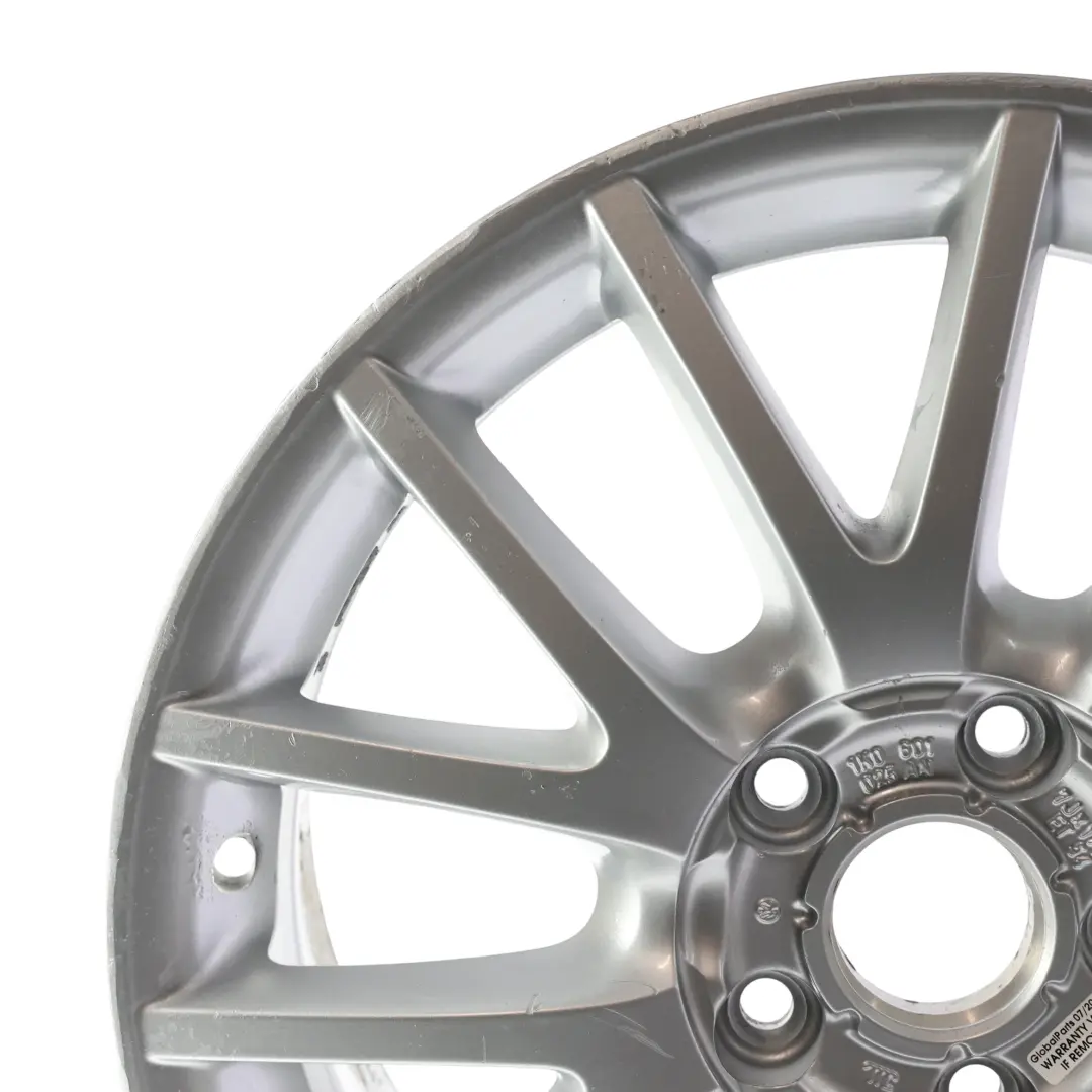 Mk5 Mk6 Argento Cerchio in Lega 17" ET:54 7J per VW Volkswagen Golf con numero di parte 1K0601025AN VW Volkswagen Golf Mk5 Mk6 Argento Cerchio in Lega 17" ET:54 7J - SKU 1K0601025AN-2 - Numero di parte 1K0601025AN