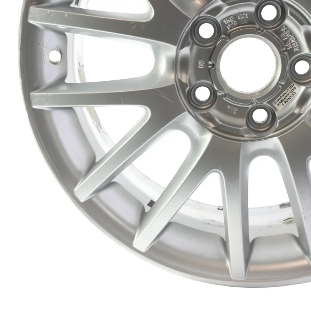 Mk5 Mk6 Silver Wheel Alloy Rim 17" ET:54 7J to VW Volkswagen Golf with Part number 1K0601025AN VW Volkswagen Golf Mk5 Mk6 Silver Wheel Alloy Rim 17" ET:54 7J - SKU 1K0601025AN-2 - Part number 1K0601025AN