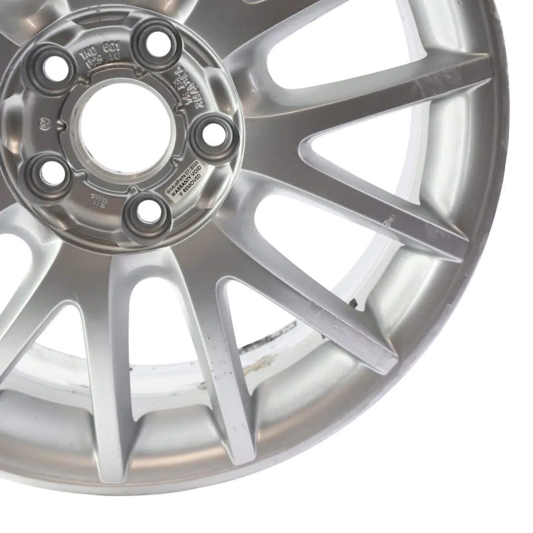 Mk5 Mk6 Argento Cerchio in Lega 17" ET:54 7J per VW Volkswagen Golf con numero di parte 1K0601025AN VW Volkswagen Golf Mk5 Mk6 Argento Cerchio in Lega 17" ET:54 7J - SKU 1K0601025AN-2 - Numero di parte 1K0601025AN