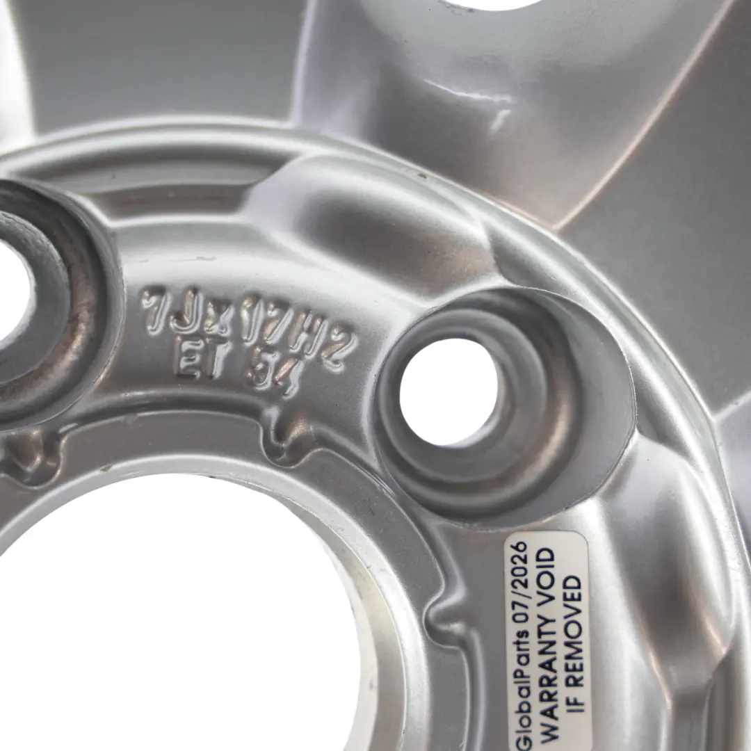 VW Volkswagen Golf Mk5 Mk6 Argento Cerchio in Lega 17" ET:54 7J - SKU 1K0601025AN-2 - Numero di parte 1K0601025AN