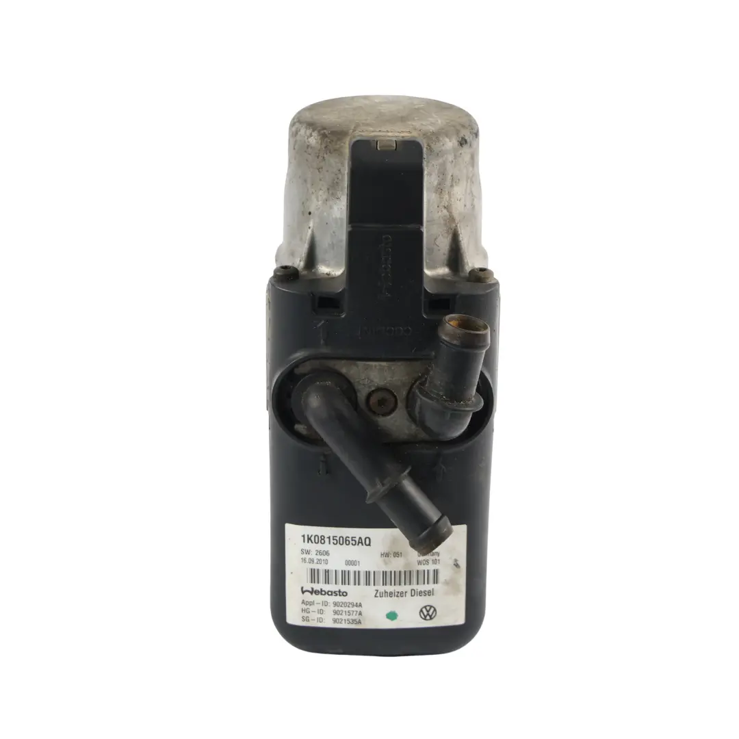 Webasto Zusatz Standheizung 2.0 Diesel 1K0815065AG für Volkswagen Touran 1T mit Teilenummer 1K0815065AQ Volkswagen Touran 1T Webasto Zusatz Standheizung 2.0 Diesel 1K0815065AG - SKU 1K0815065AQ - Teilenummer 1K0815065AQ