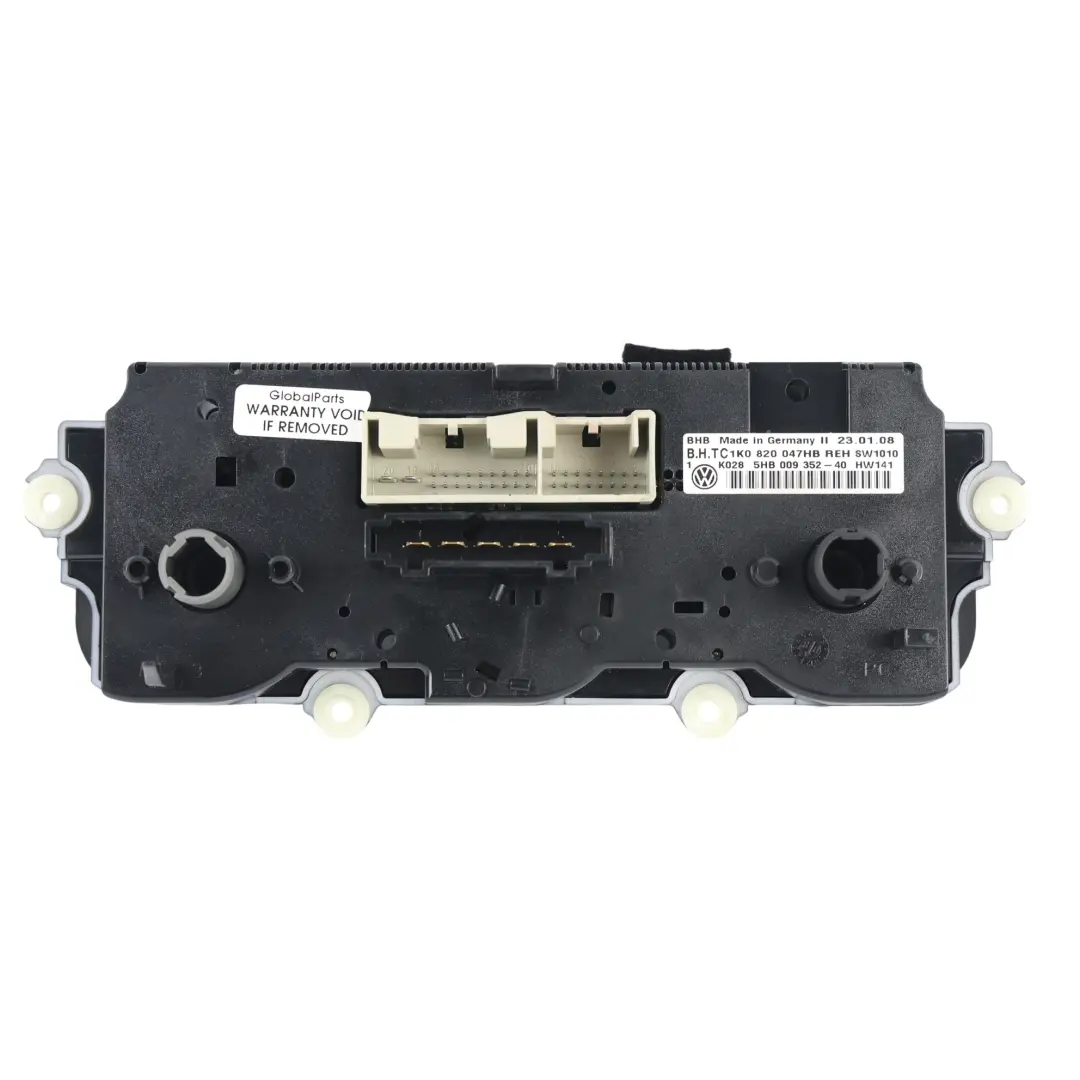 Volkswagen Eos 1F Panel Interruptor Control Climatizador A/C - SKU 1K0820047HB - Número de pieza 1K0820047HB