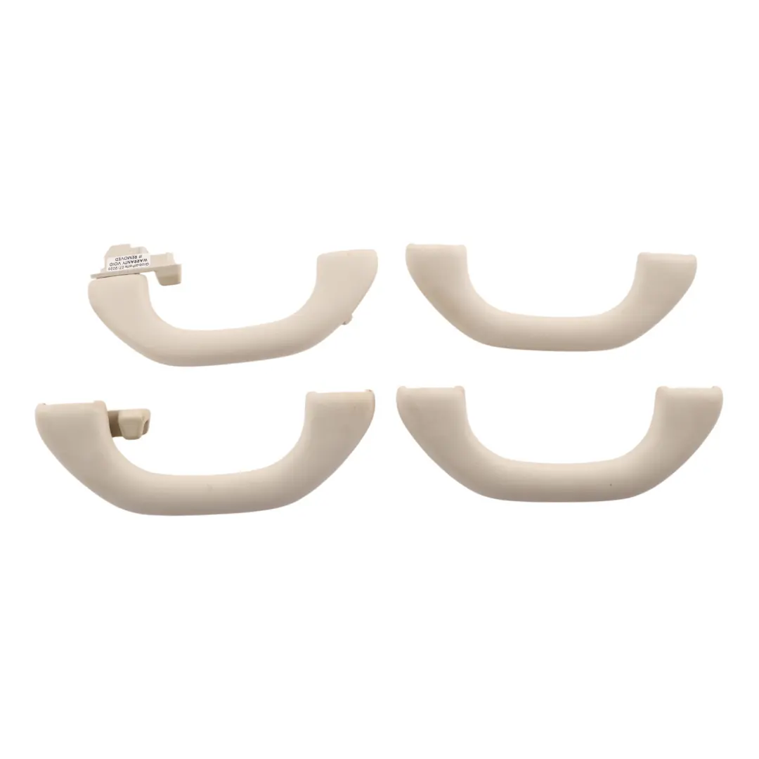Interior Roof Grab Handle SET x4 Left Right N/O/S Beige to VW Tiguan 5N with Part number 1K0857607N VW Tiguan 5N Interior Roof Grab Handle SET x4 Left Right N/O/S Beige - SKU 1K0857607N-3 - Part number 1K0857607N