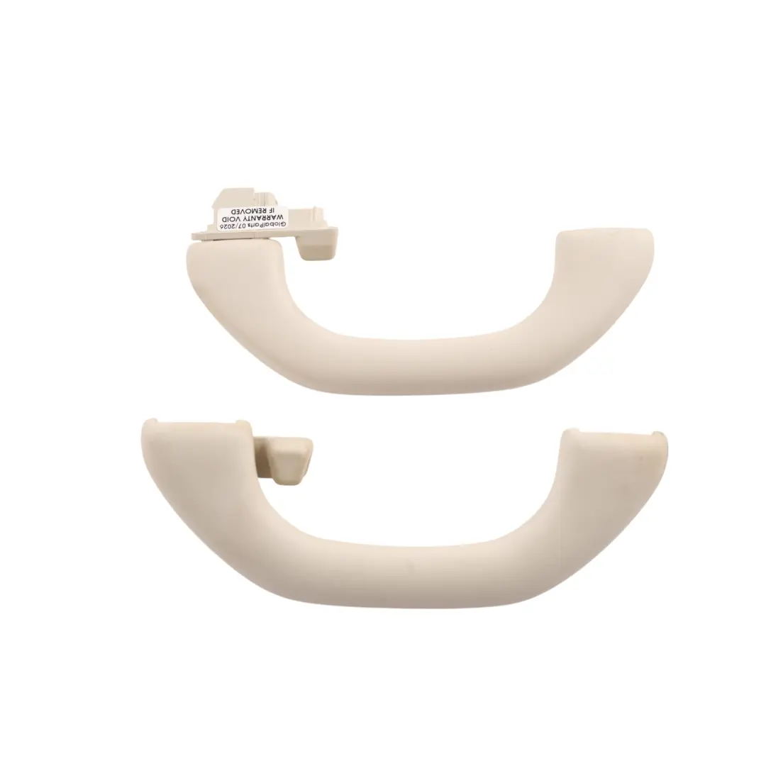 VW Tiguan 5N Interior Roof Grab Handle SET x4 Left Right N/O/S Beige - SKU 1K0857607N-3 - Part number 1K0857607N