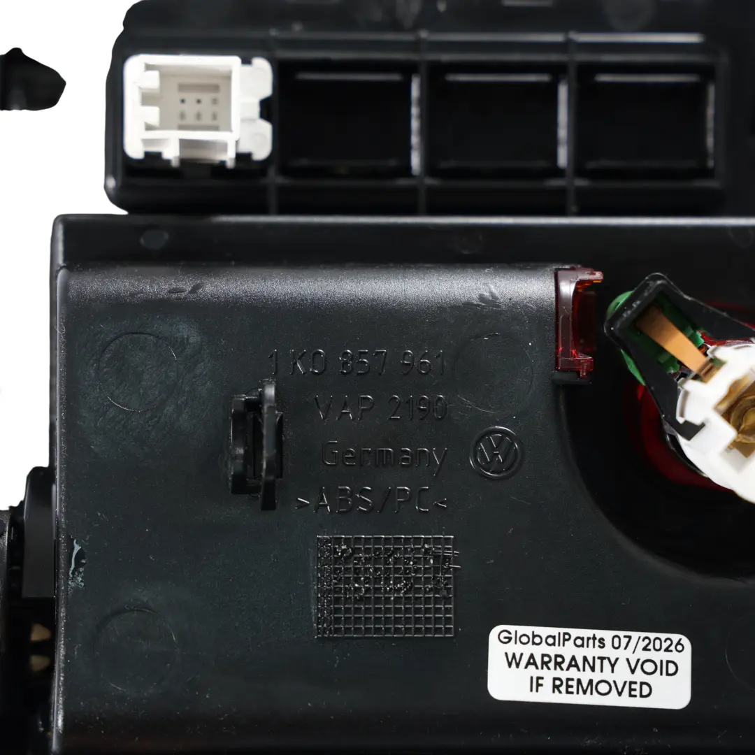 Volkswagen Eos 1F Golf 5 Bac Rangement Console Centrale Avant - SKU 1K0857961-2 - Numéro de pièce 1K0857961