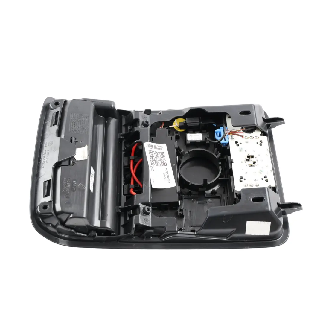 Skoda Yeti 5L Roof Courtesy Reading Lamp Light Interior Black - SKU 1K0867489E-1 - Part number 1K0867489E