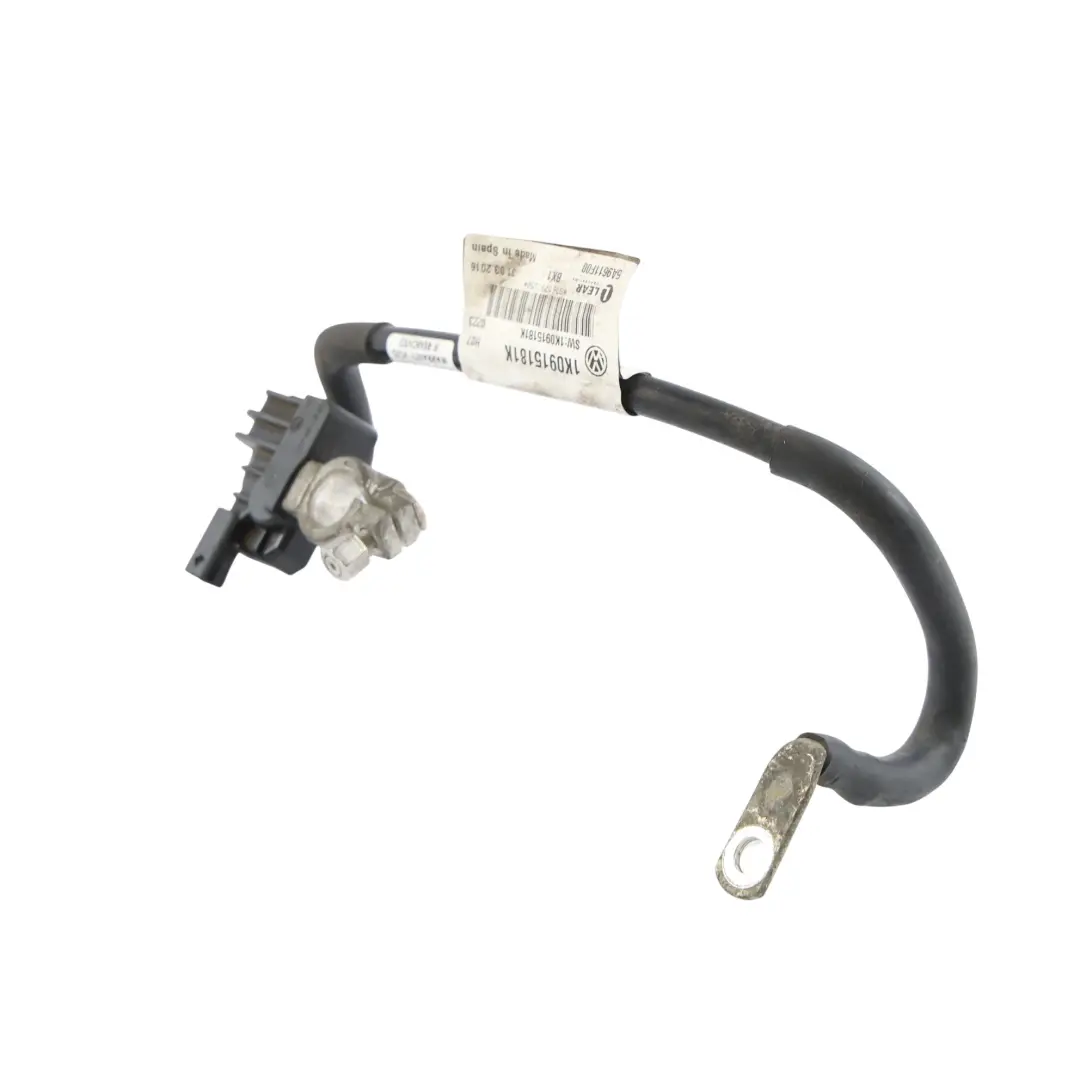 2K Minuspol Kabel Batterie Klemme Kabelbaum für Audi VW Volkswagen Caddy mit Teilenummer 1K0915181K Audi VW Volkswagen Caddy 2K Minuspol Kabel Batterie Klemme Kabelbaum - SKU 1K0915181K - Teilenummer 1K0915181K