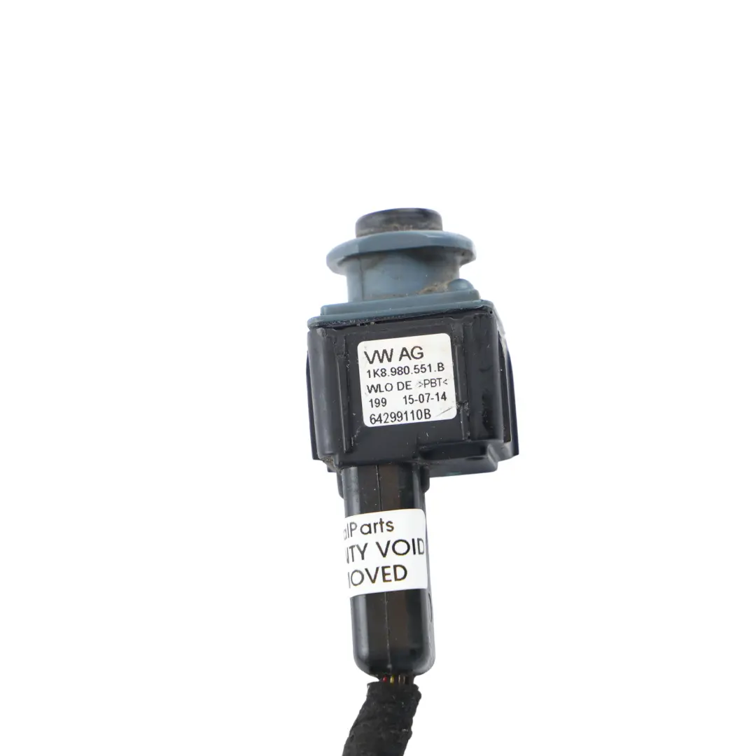 Reversing Camera Rear View Parking Cable to Volkswagen Scirocco with Part number 1K8980551B Volkswagen Scirocco Reversing Camera Rear View Parking Cable - SKU 1K8980551B - Part number 1K8980551B