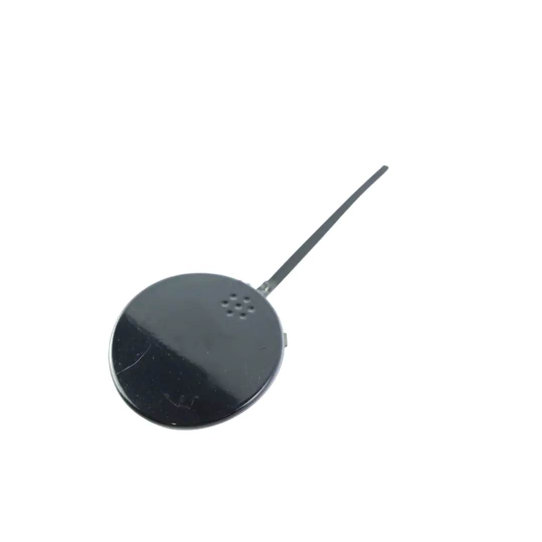 Bumper Tow Eye Cover Deep Black Pearl Effect - C9X to Volkswagen Eos Rear with Part number 1Q0807441 Volkswagen Eos Rear Bumper Tow Eye Cover Deep Black Pearl Effect - C9X - SKU 1Q0807441-DBL - Part number 1Q0807441