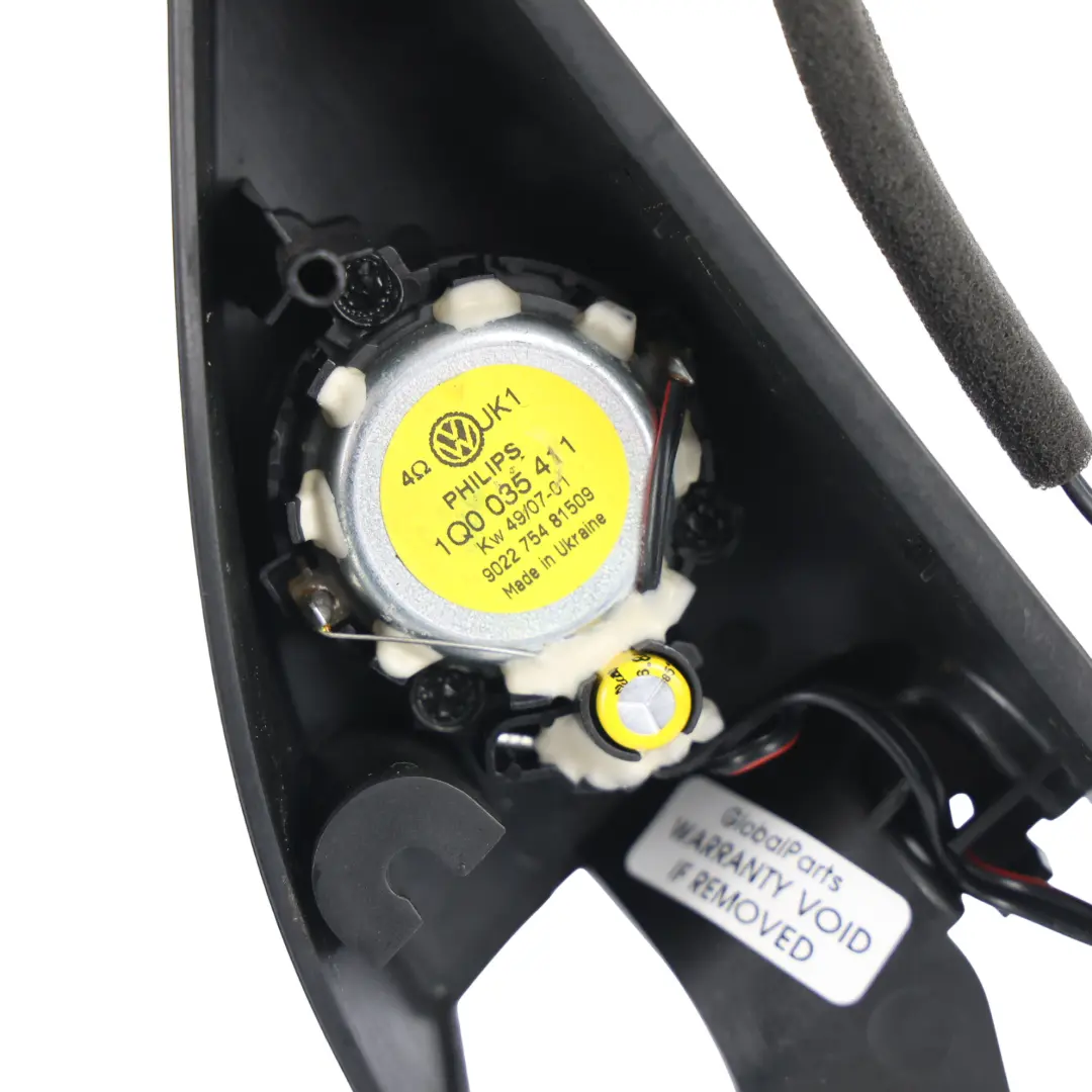 1F Cache Garniture Haut-Parleur Tweeter Avant Gauche pour Volkswagen Eos à propos du numéro de pièce 1Q0837993A Volkswagen Eos 1F Cache Garniture Haut-Parleur Tweeter Avant Gauche - SKU 1Q0837993A - Numéro de pièce 1Q0837993A