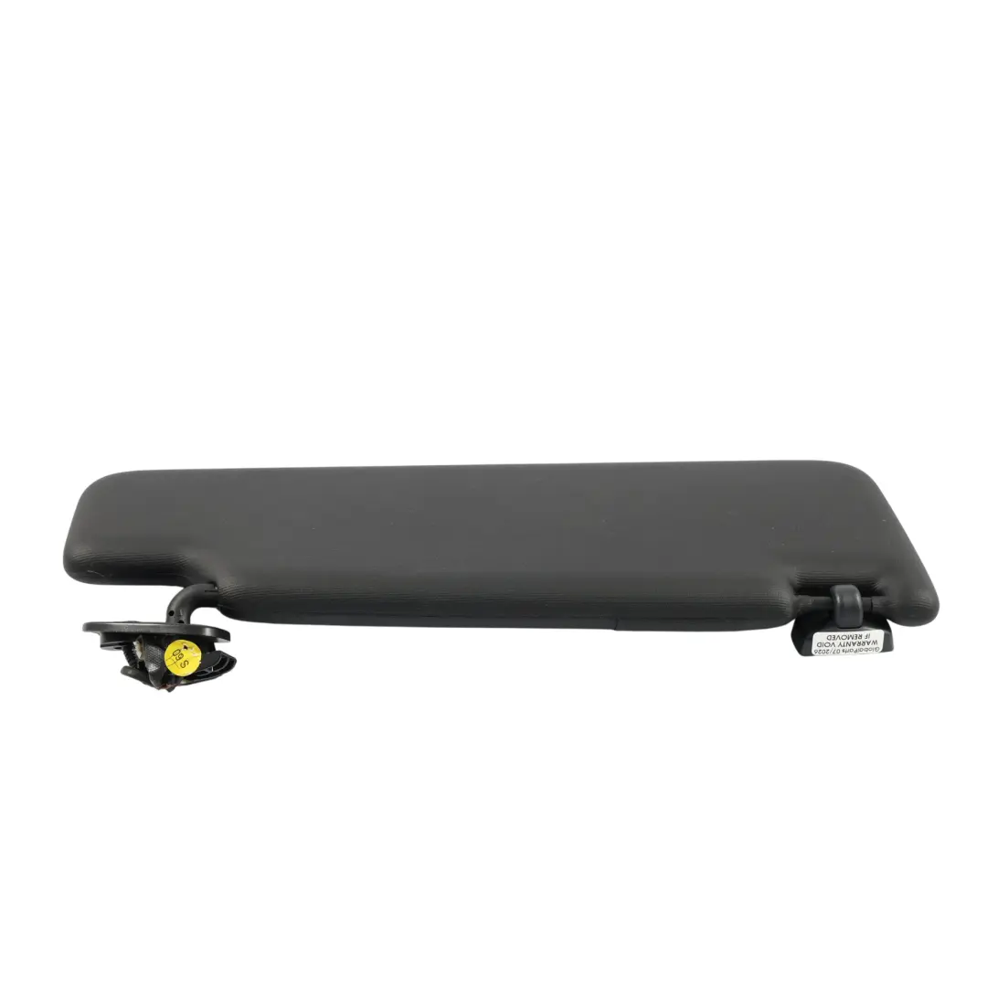 1F Sun Visor Cover Panel Left N/S Black to Volkswagen Eos with Part number 1Q0857551P Volkswagen Eos 1F Sun Visor Cover Panel Left N/S Black - SKU 1Q0857551P - Part number 1Q0857551P