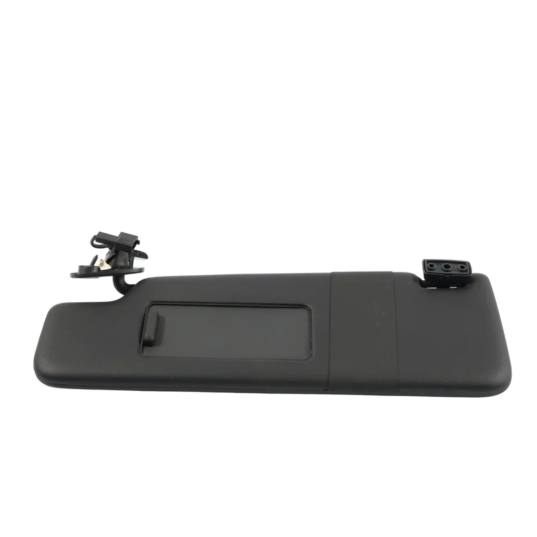 1F Sun Visor Cover Panel Left N/S Black to Volkswagen Eos with Part number 1Q0857551P Volkswagen Eos 1F Sun Visor Cover Panel Left N/S Black - SKU 1Q0857551P - Part number 1Q0857551P