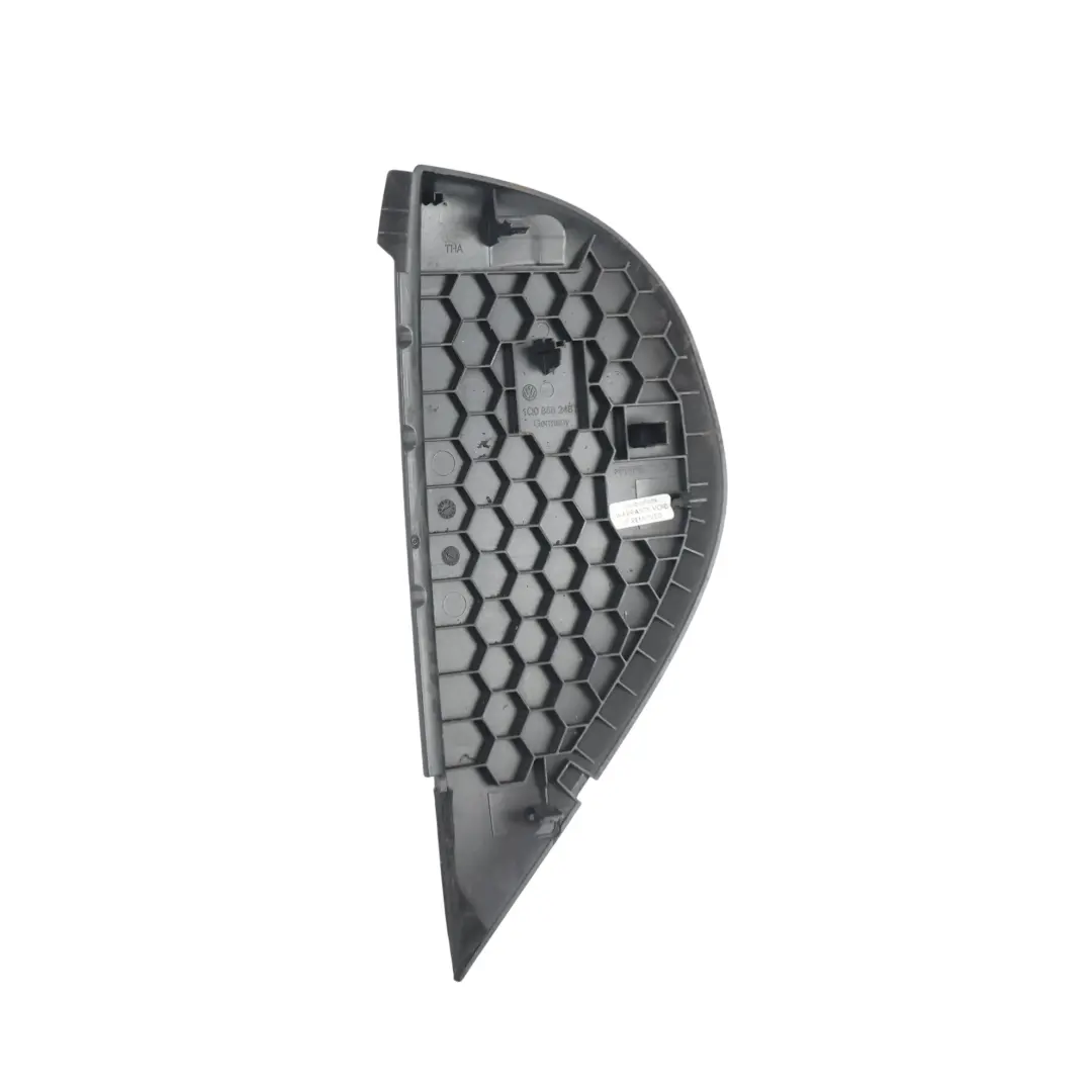 1F Copertura Terminale Cruscotto Anteriore Destra per Volkswagen Eos con numero di parte 1Q0858248B Volkswagen Eos 1F Copertura Terminale Cruscotto Anteriore Destra - SKU 1Q0858248B - Numero di parte 1Q0858248B