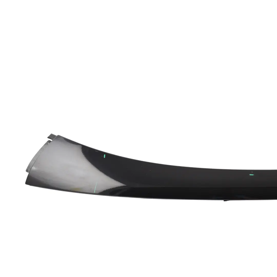 VW Eos 1F Upper Roof Trim Strip Cover Panel Left N/S Side Deep Black - C9X - SKU 1Q0871909-DBL - Part number 1Q0871909