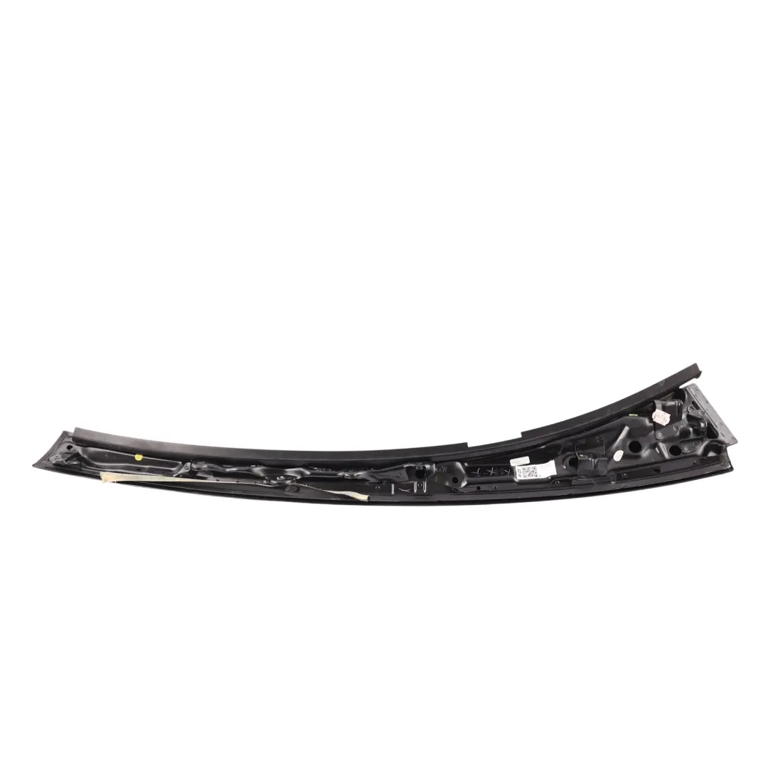 VW Eos 1F Upper Roof Trim Strip Cover Panel Left N/S Side Deep Black - C9X - SKU 1Q0871909-DBL - Part number 1Q0871909