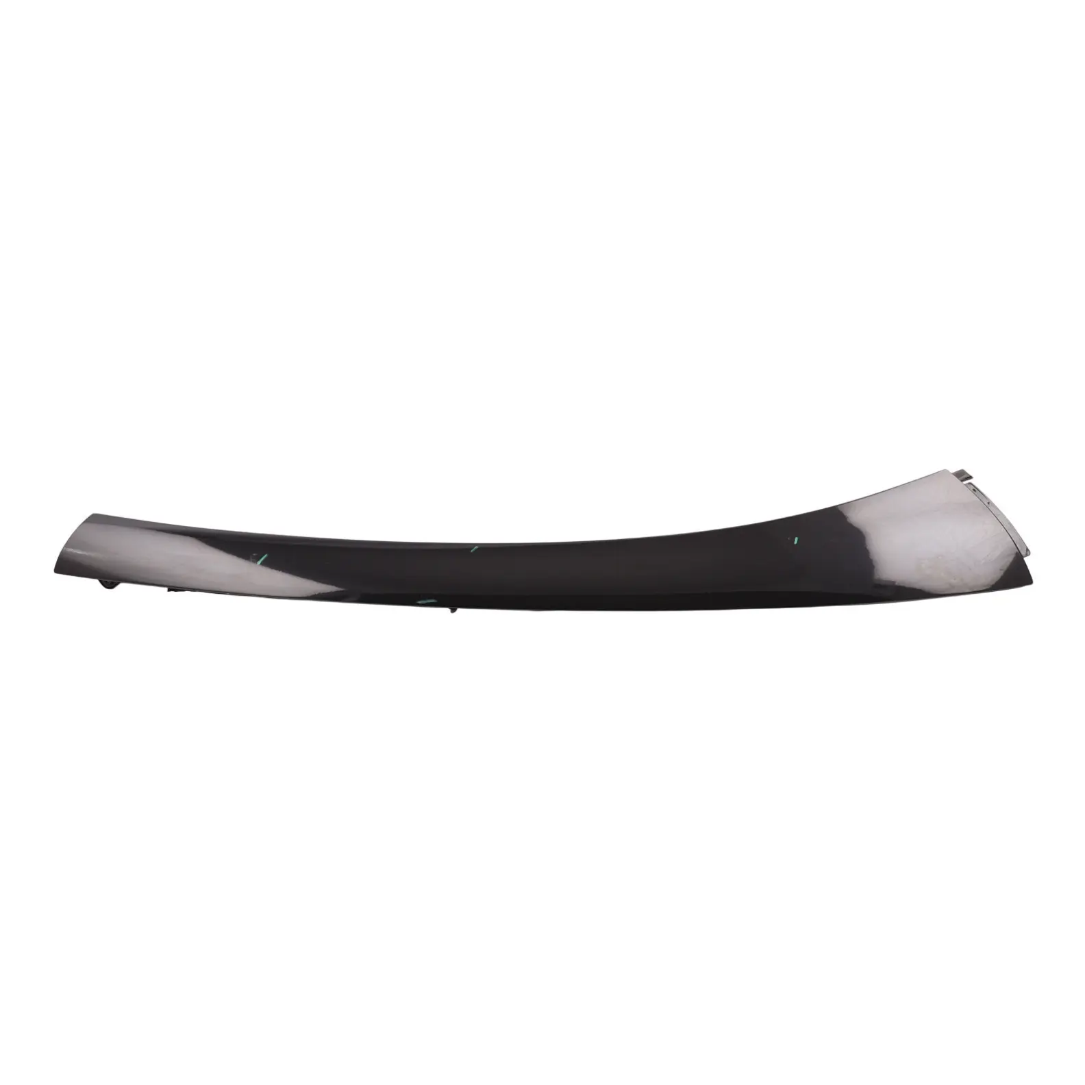 VW Eos 1F Upper Roof Trim Strip Cover Panel Right O/S Side Deep Black - C9X