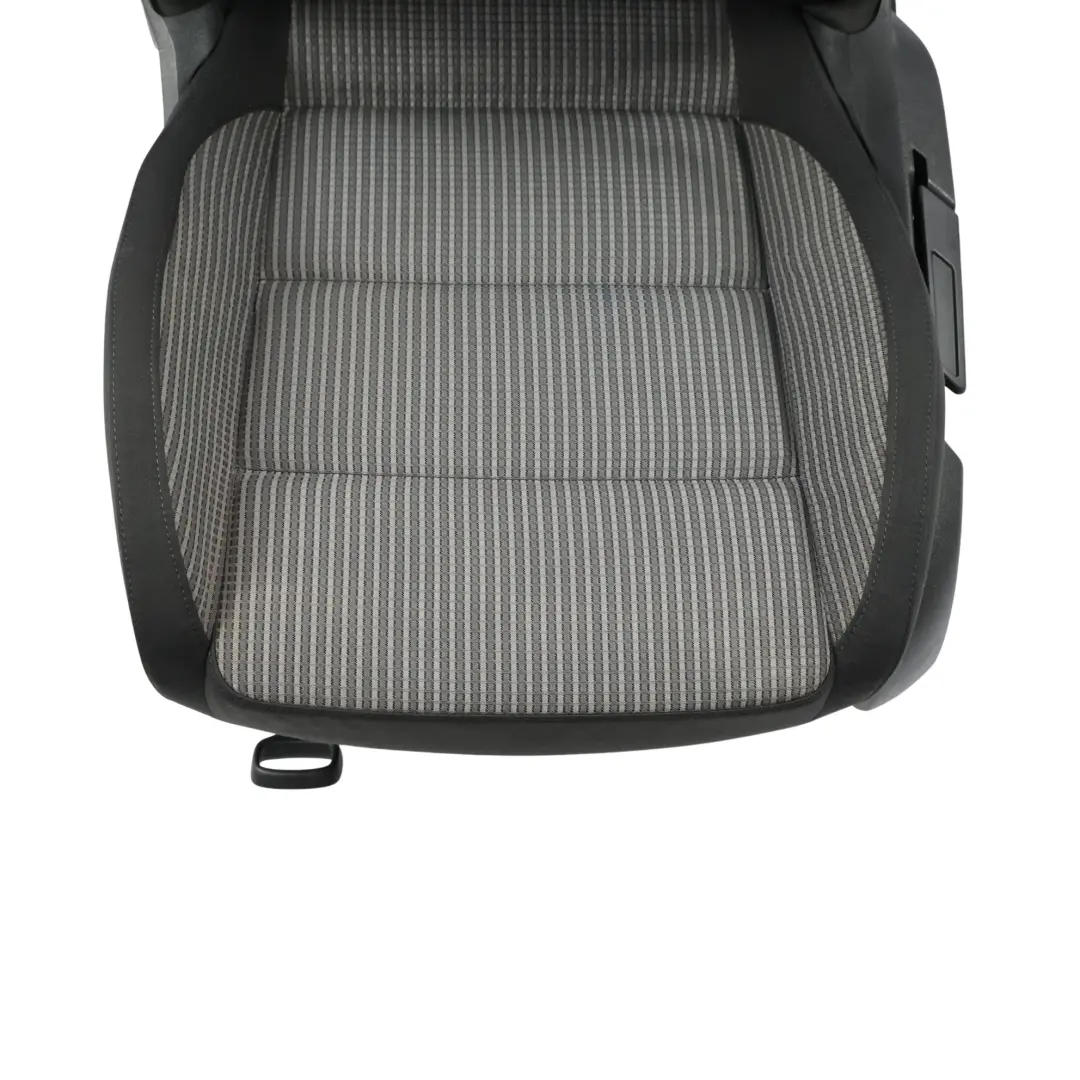 1F Seat Front Right O/S Interior Cloth Fabric Titan Black Grey to Volkswagen Eos with Part number 1Q0881806CD Volkswagen Eos 1F Seat Front Right O/S Interior Cloth Fabric Titan Black Grey - SKU 1Q0881806CD-1 - Part number 1Q0881806CD